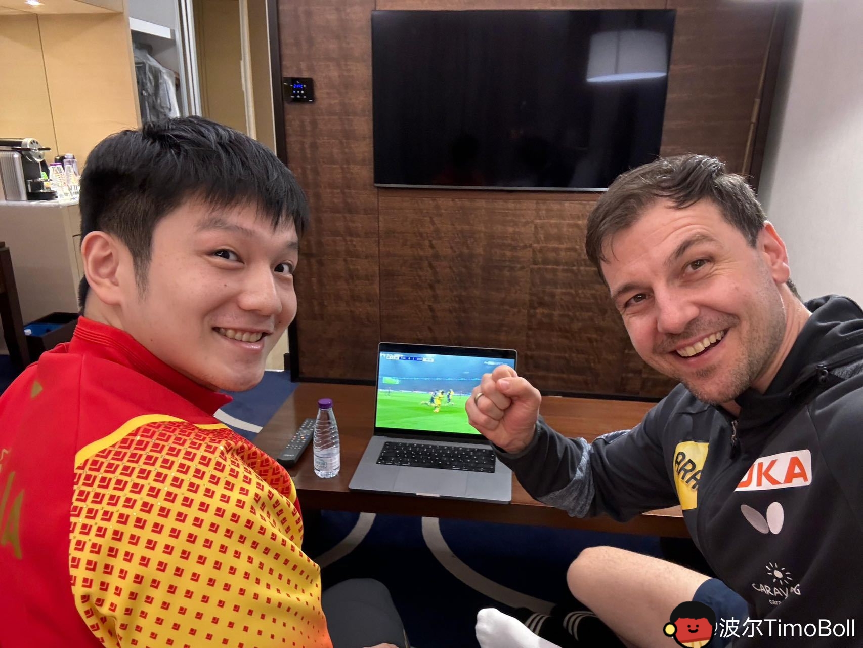 关于德国乒乓球队鏖战瑞典乒乓球队，波尔惊艳世界的信息